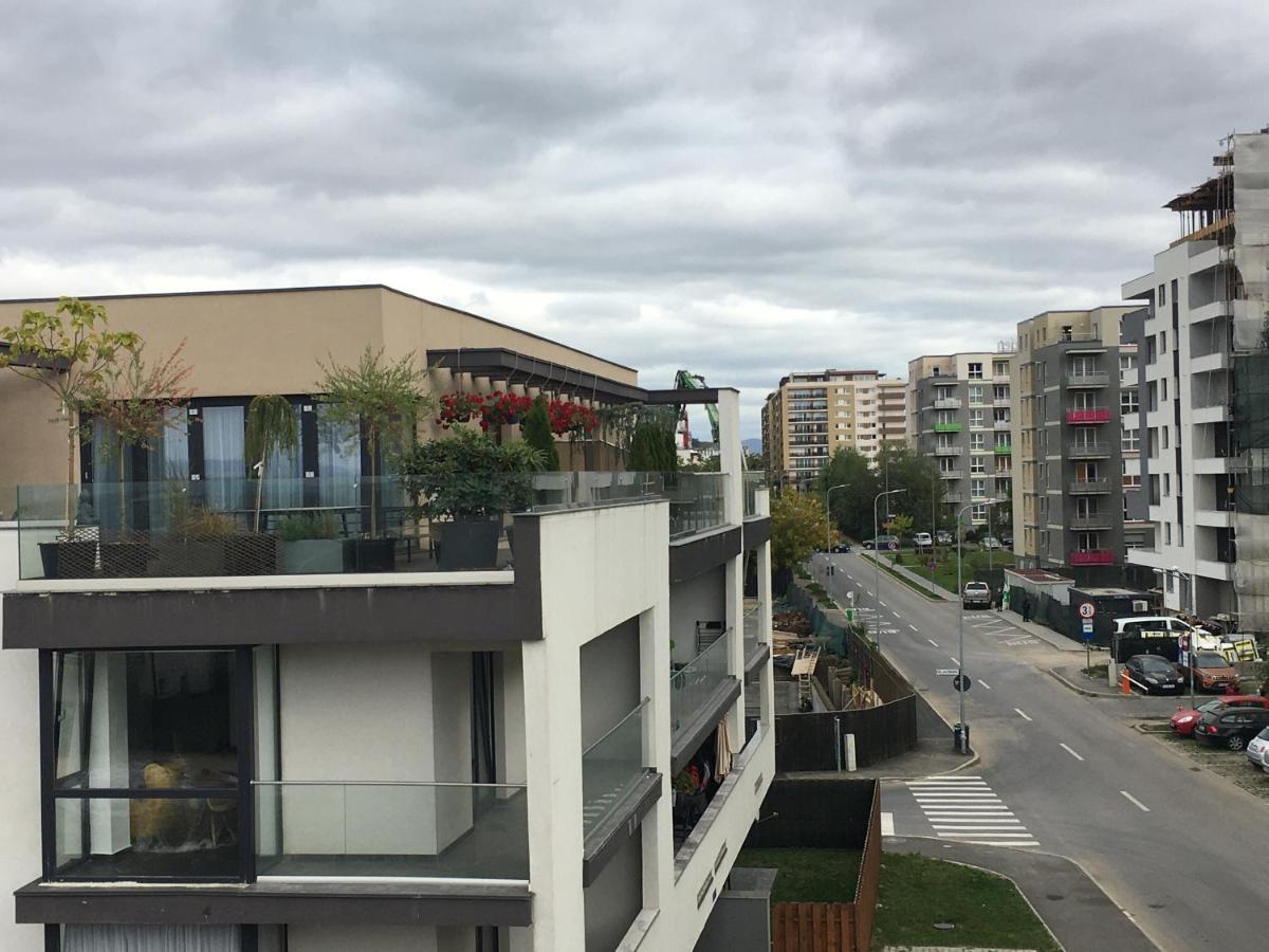 Ferienwohnung Fantastic Sunset Penthouse Brașov Exterior foto